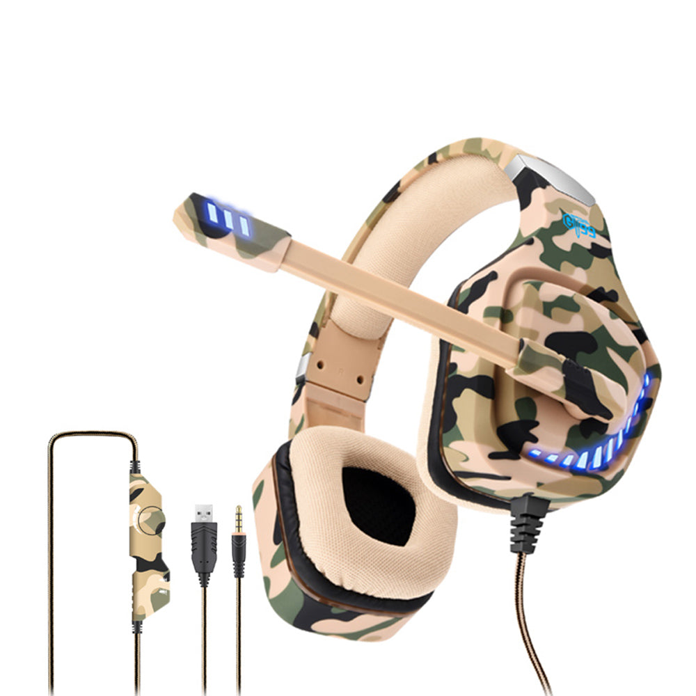 OVLENG GT99 E-sports LED Light Headset Over-ear Gaming Earphone USB+3.5mm Wired Headphone with Rotation Noise Reduction Microphone OVLENG GT99 E-sports LED Light Headset Over-ear Gaming Earphone USB+3.5mm Wired Headphone with Rotation Noise Reduction Microphone